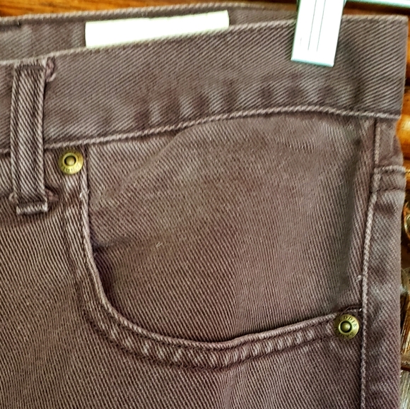 EDDIE BAUER High-Waisted VTG Jeans Relaxed Fit - Soft Brown - Size 14 - EVC - Picture 7 of 10